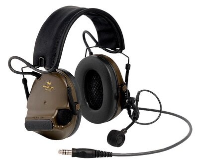 3M Peltor ComTac XPI Nato Kablolu Esnek Mikrofonlu Kafa Bantlı Kulaklık MT20H682FB-19B - Thumbnail