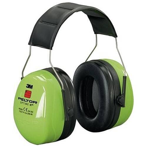 3M Peltor - 3M Peltor Optime III Hi-viz Kafa Bantlı Gürültü Engelleyici Kulaklık H540A-461-GB