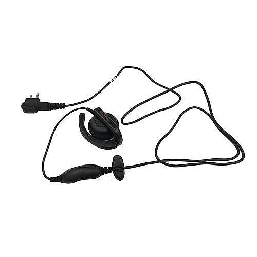 Motorola - Motorola MDPMLN4443A Kepçeli Kulaklık Tek Kablolu Siyah Mag One DP1400 / XT220 Serisi