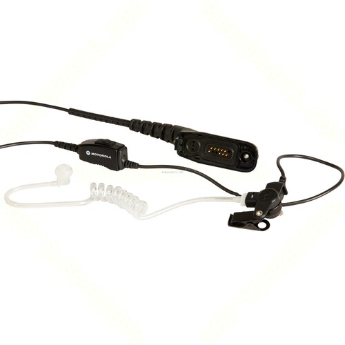 Motorola - Motorola NNTN8459A Surveillance Kulaklık Tek Kablolu Akustik Tüp Siyah DP3441 / DP3661 / DP4400 / DP4401 / DP4600 / DP4601 / DP4800 / DP4801 Serisi