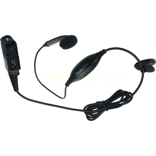 Motorola - Motorola PMLN5733A Kulak İçi Kulaklık Tek Kablolu Siyah Mag One DP2400 / DP2600 / DP3441 / DP3661 Serisi
