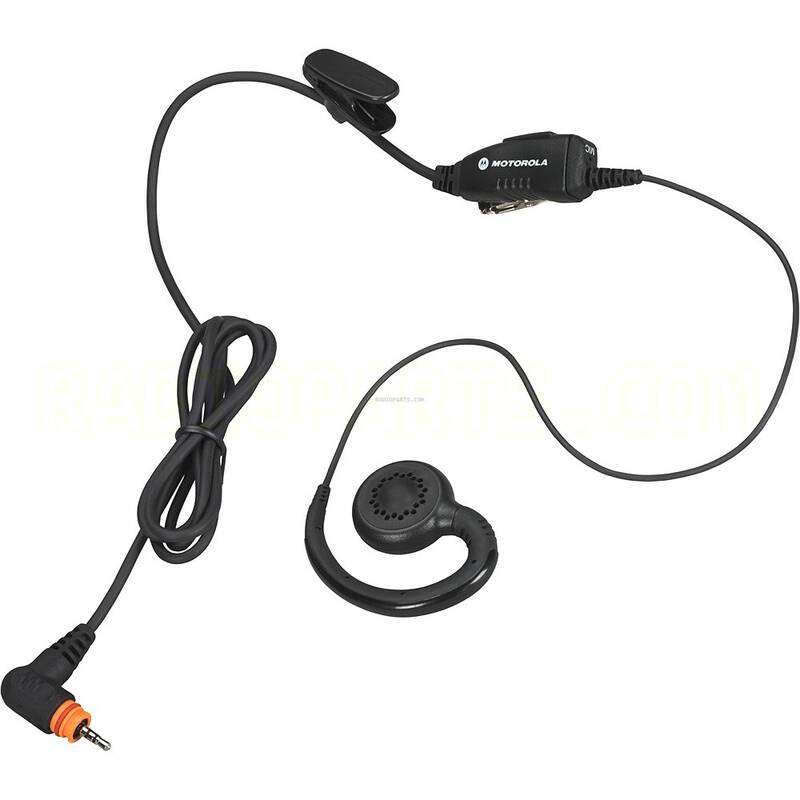 Motorola PMLN7189A Kepçeli Kulaklık Tek Kablolu Siyah Mag One SL1600 / SL4000 Serisi - 1