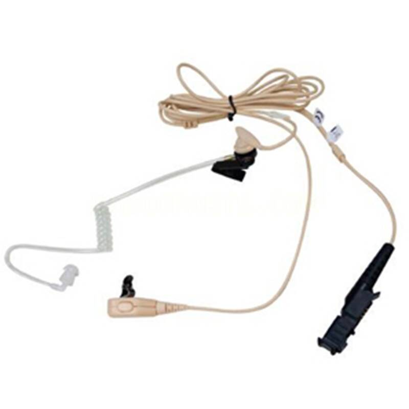 Motorola PMLN7270A Kepçeli Kulaklık İki Kablolu Akustik Tüp Bej DP2400 / DP2600 / DP3441 / DP3661 Serisi - 1