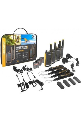 Motorola Talkabout T82 Extreme Quadpack 4'lü El Telsizi - PMR (Kulaklık Dahil ) - Thumbnail